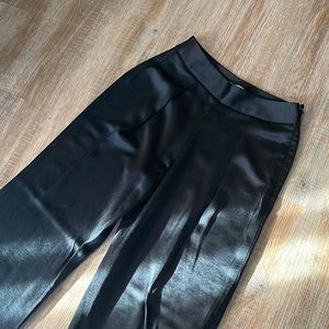 Silk trousers